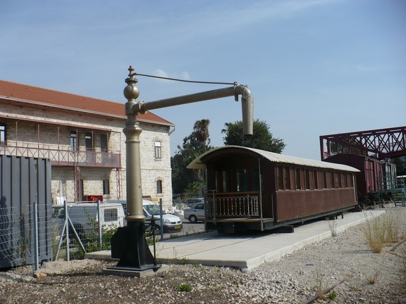 Pompa parowozowa i salonka nr 437 Hijaz Railway.