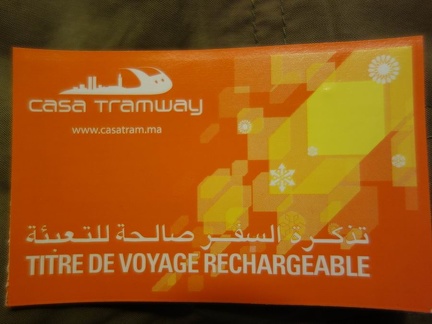Bilet tramwajowy - karta magnetyczna