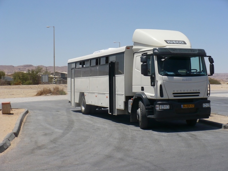 Izraelska ciężarówka-autobus