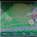 Mapa wystawy plenerowej Muzeum Drogownictwa w Szczucinie