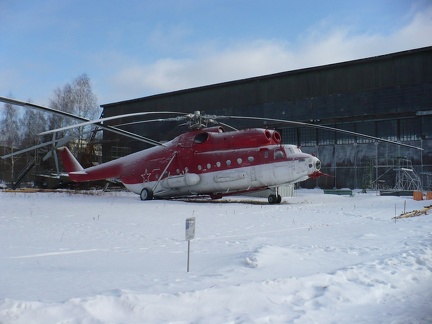 Mil Mi-6 w pozbawionej skrzydeł wersji PZh - gaśniczej